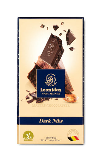 Nibs Dark Chocolate Bar 100g