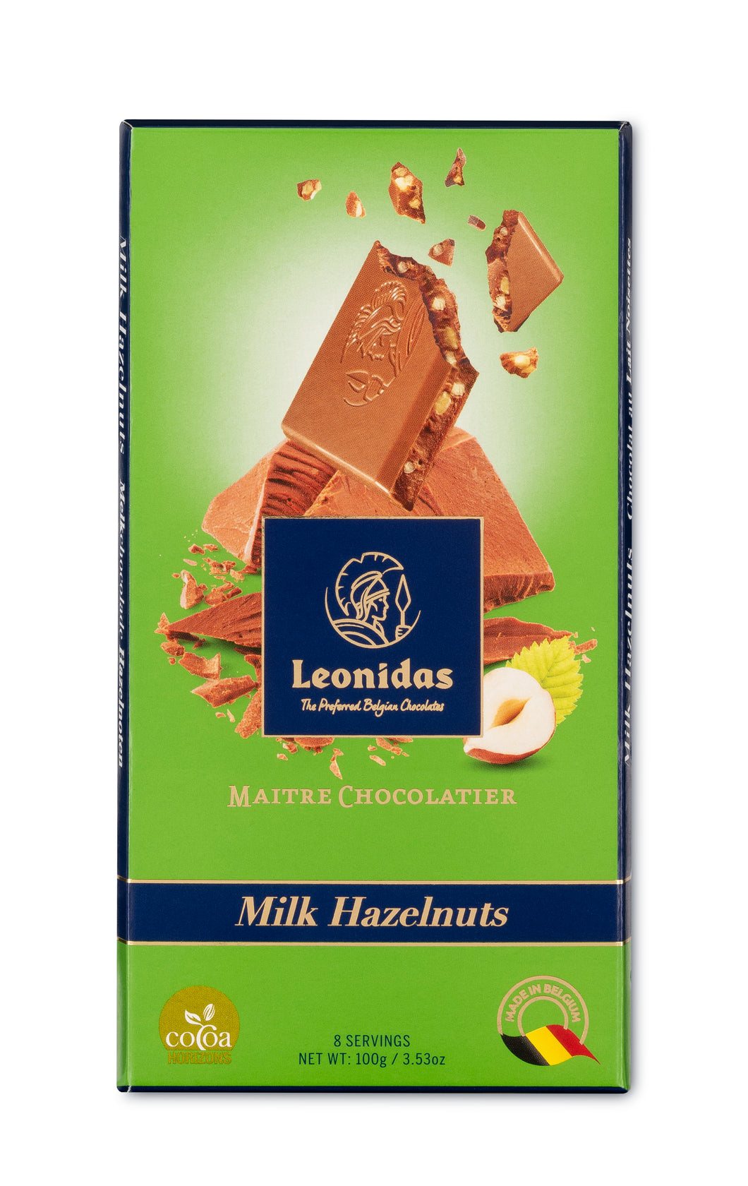 Hazelnut Milk Chocolate Bar 100g