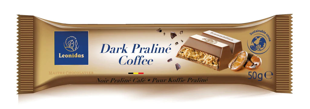 Dark Chocolate with Coffee Praline 50g