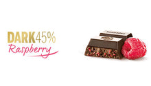 Dark Chocolate with Raspberry 45g